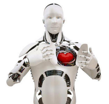 робот с живым сердцем