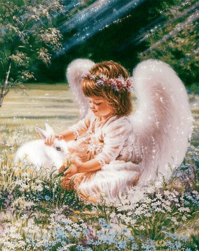 ангел и кролик