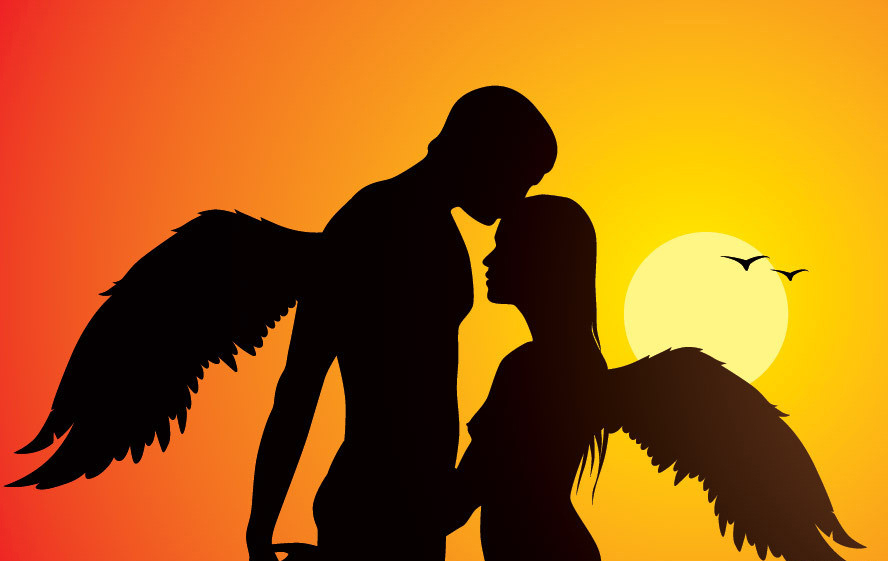 Обнимай меня крыльями. Мужчина и женщина с крыльями. Влюбленные ангелы. Влюбленные с крыльями. Ангел любви.
